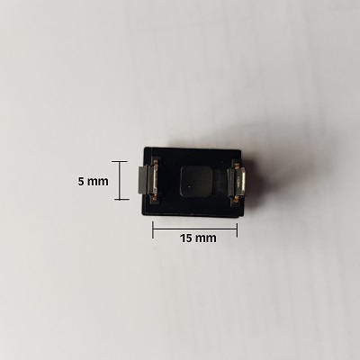 Wippschalter eckig schwarz Gaspedal Schalter 2-polig 